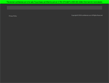 Tablet Screenshot of confidental.com